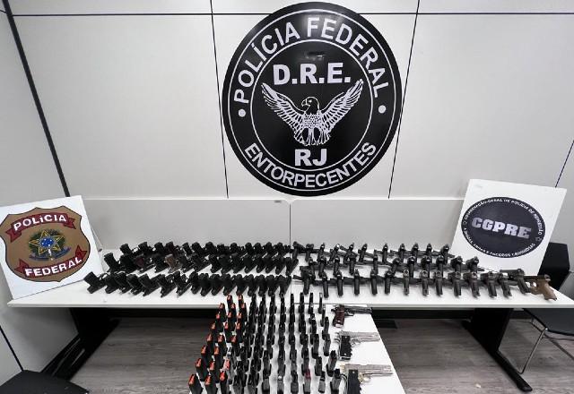 Armas apreendidas