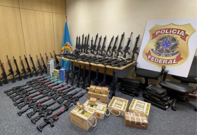 Operação da PF prende 49 pessoas com armas de fogo em situação irregular Operação da PF prende 49 pessoas com armas de fogo em situação irregular