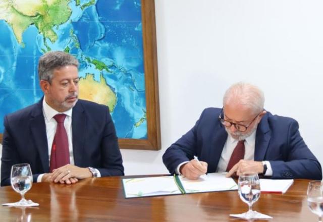 Arthur Lira e Luiz Inácio Lula da Silva