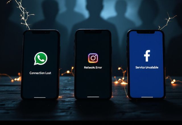 As principais plataformas da Meta registram instabilidade nesta sexta-feira (11) | Cido Coelho/SBT News/Imagem criada por IA