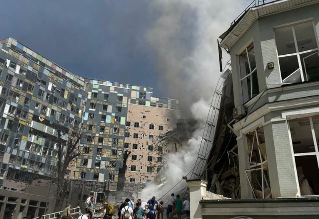 Rússia ataca Ucrânia com mais de 40 mísseis nesta segunda-feira | Reprodução/Volodymyr Zelenskyy