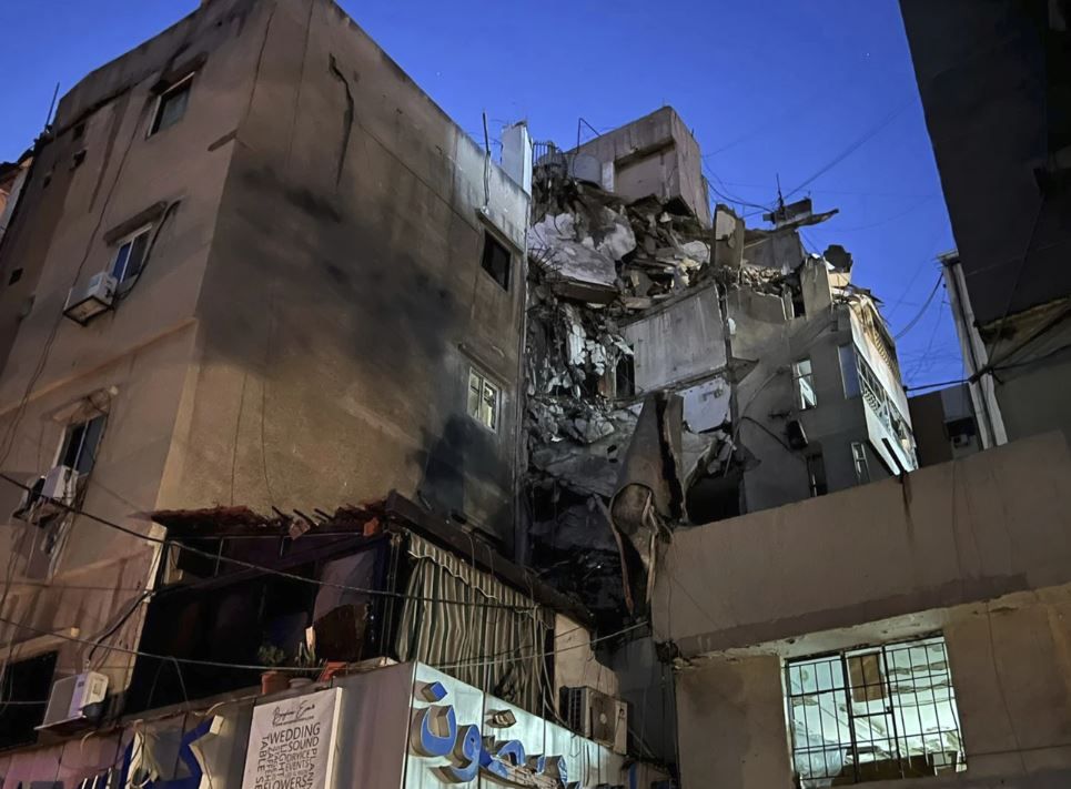 Ataque israelense atinge capital do Líbano | AP Photo/Hussein Malla