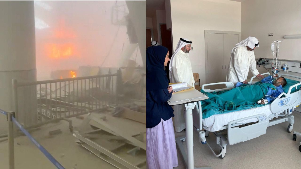 Imagem da notícia: Ataque do Irã a aeroporto no Kuwait mata 1 e fere 63