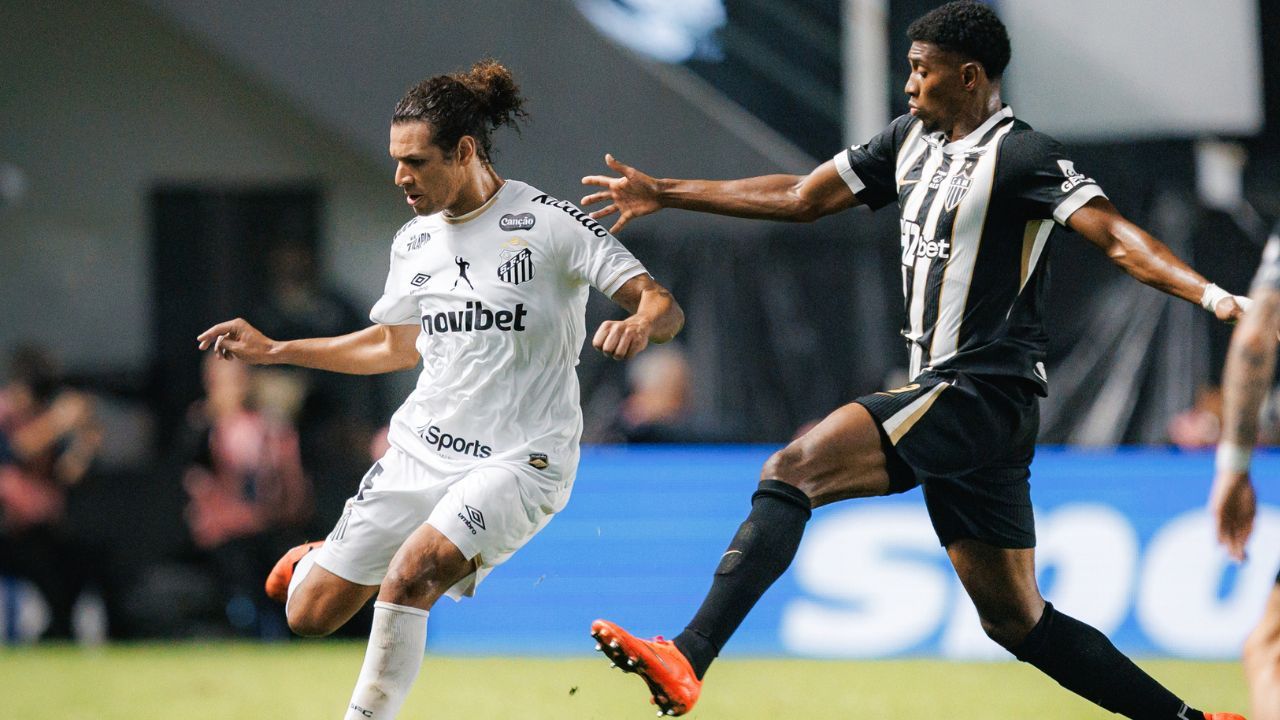 Imagem da notícia: Atlético-MG x Santos: onde assistir ao vivo e horário Imagem da notícia: Atlético-MG x Santos: onde assistir ao vivo e horário