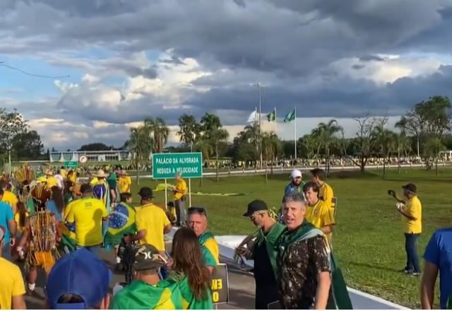Ato antidemocrático em Brasília