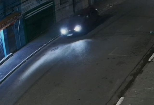 Corro que atropelou e matou vigilante em São Paulo | Reprodução/SBT
