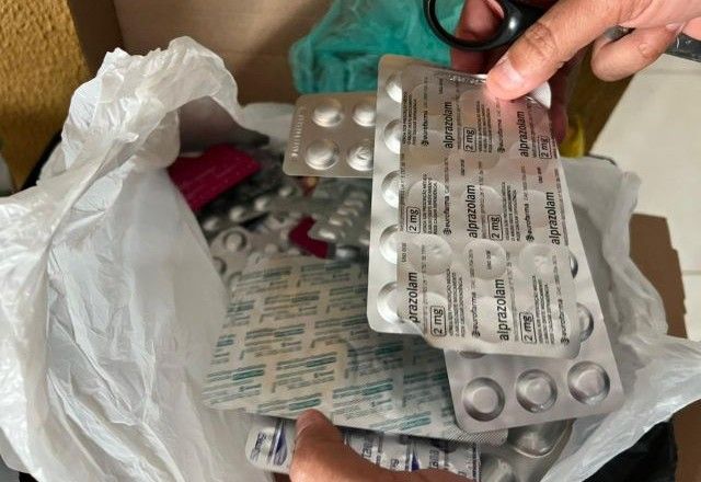 Autoridades encontraram medicamentos como Zolpidem, Alprazolam, Clonazepam, Pregabalina e Ritalina em remessas ilegais enviadas aos EUA | Divulgação/PF