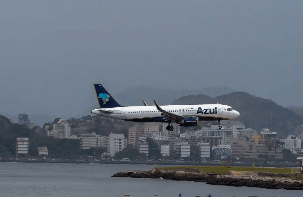 Avião da Azul no espaço aéreo brasileiro | Divulgação/Tomaz Silva/Agência Brasil