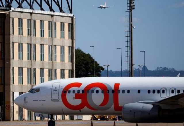 Avião da Gol em aeroporto de Brasília | 27/5/2024/Reuters/Adriano Machado