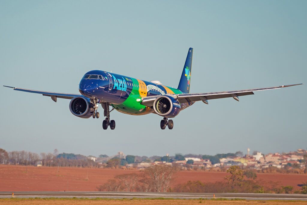 Azul cancela mais de 80 voos após falha no GPS. | Guilherme Mion/Azul Linhas Aéreas