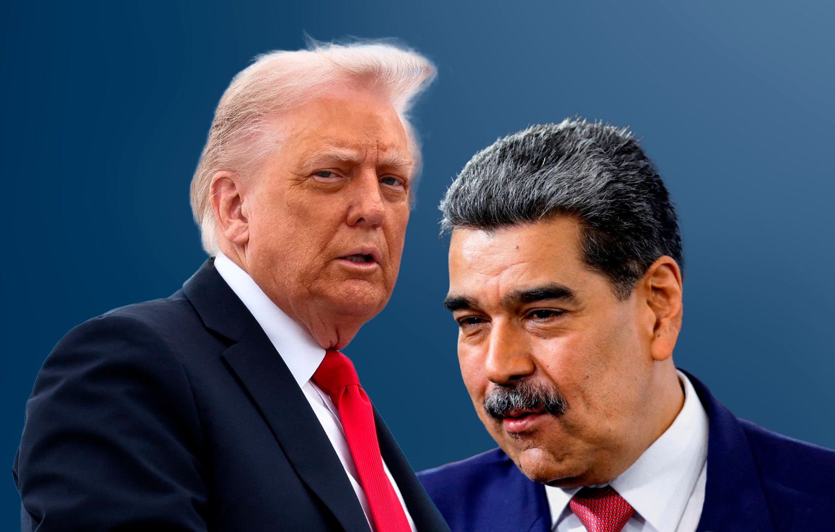 Trump e Nicolás Maduro