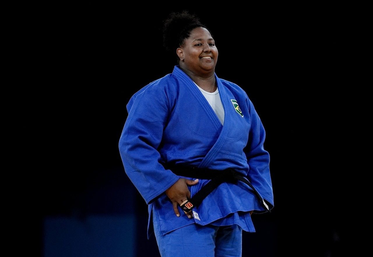 Bia Souza vence nº 1 do mundo e vai à final do judô feminino em Paris. Foto: Alexandre Loureiro/COB