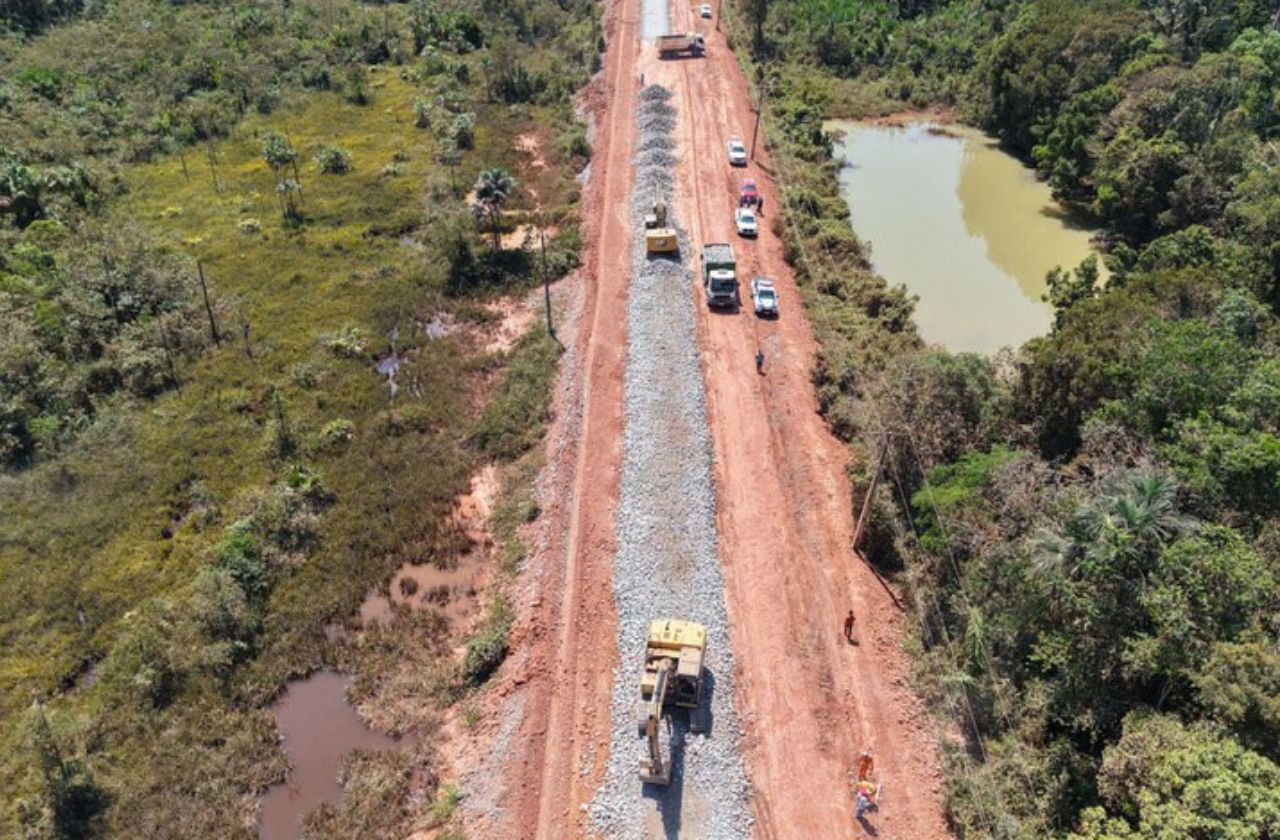 BR-319, que liga Porto Velho (RO) a Manaus (AM) foi citada na aprovação do texto | Dnit / Reprodução
