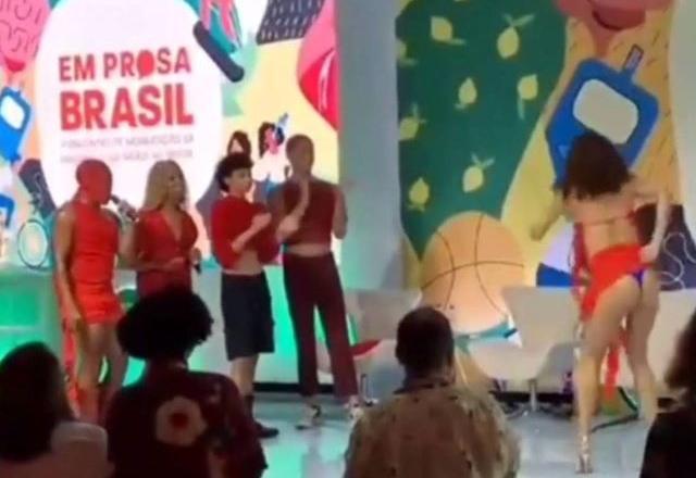 Bailarina dança funk durante evento no Ministério da Saúde | Reprodução