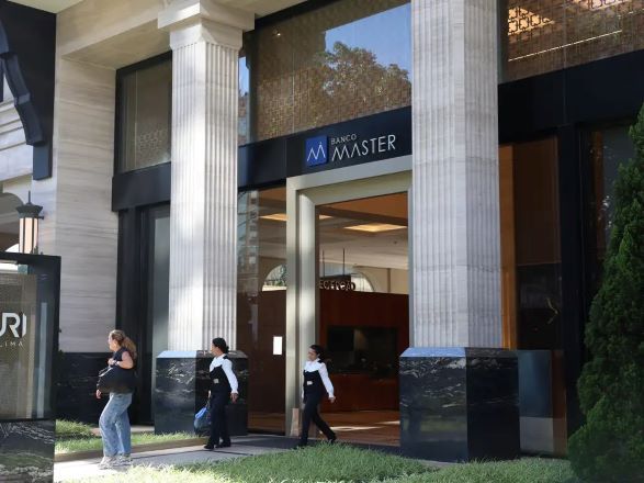 Fachada do Banco Master |  Rovena Rosa/Agência Brasil