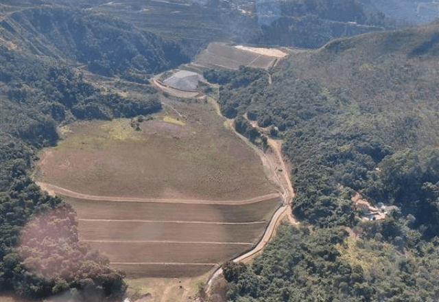Barragem B1-A localizada em Brumadinho | Foto: reprodução