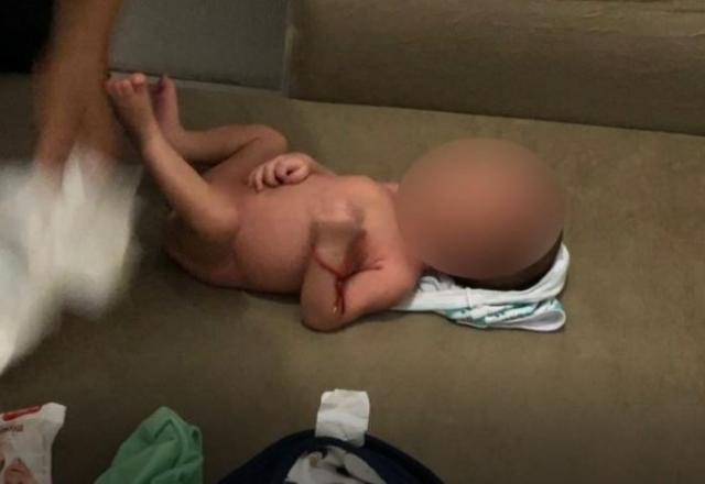 Bebê que foi resgatado antes de ser vendido na Bolívia