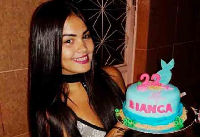 Bianca Lourenço, assassinada por Dalton Vieira Santana, suposto chefe do tráfico de drogas no Rio