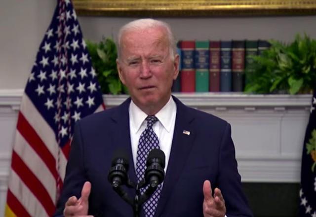 Biden discursa sobre retirada das tropas americanas