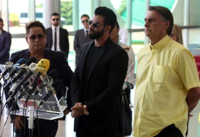 Bolsonaro, Leonardo e Gusttavo Lima