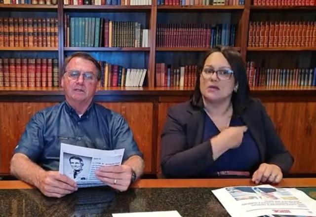 Bolsonaro critica o mercado financeiro em live