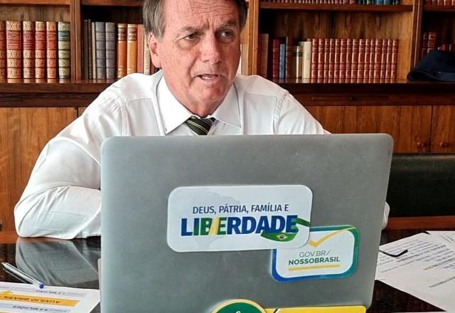 Bolsonaro em Live