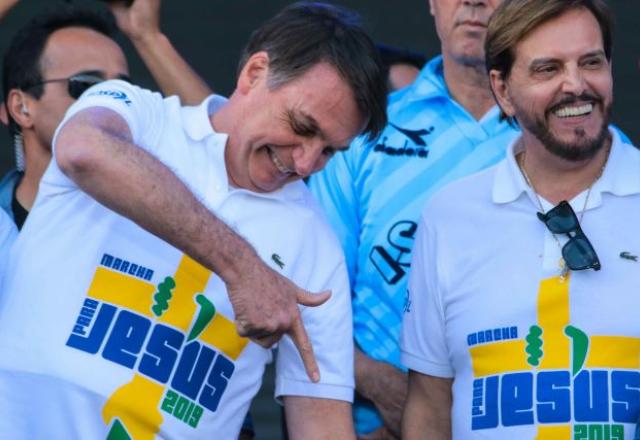Bolsonaro na Marcha para Jesus