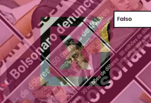 FALSO: Bolsonaro não apresentou provas de que ministros do STF receberam propina, diferentemente do que afirma vídeo