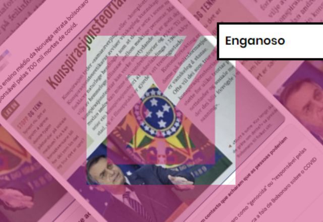 Bolsonaro não é classificado como genocida em livro didático da Noruega, diferentemente do que afirma post | Projeto Comprova