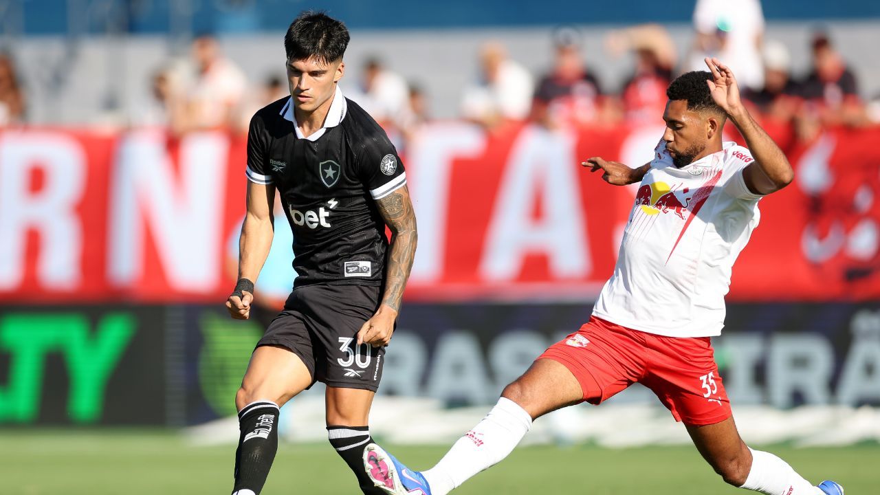 Botafogo x RB Bragantino: jogo do primeiro turno terminou 2 a 1 para o Estrela Solitária | Foto: Vitor Silva / Botafogo / Flickr