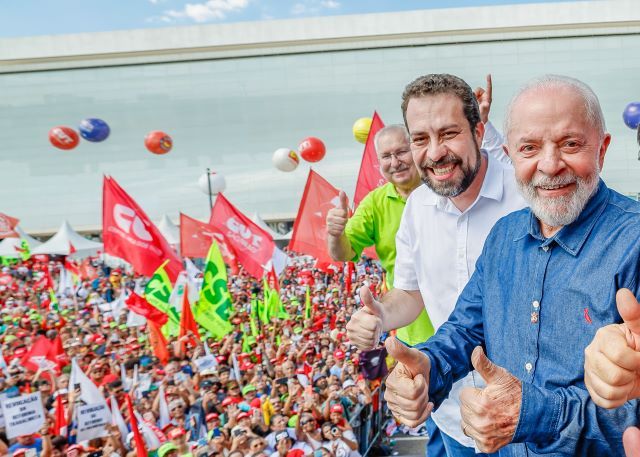 Boulos e Lula (Ricardo Stuckert/PR)