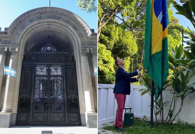 Brasil assume Embaixada da Argentina em Caracas | Reprodução