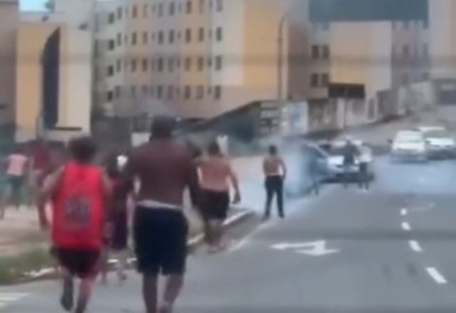 Briga de torcedores em Minas Gerais | Reprodução