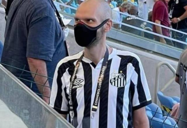 Bruno Covas assiste à final da Libertadores no Maracanã. Foto: Reprodução
