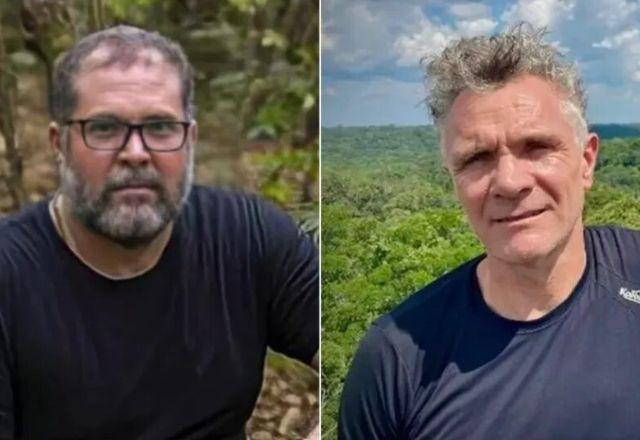 Bruno Pereira e Dom Phillips faziam uma viagem pelo Vale do Javari, no Amazonas, quando foram rendidos por moradores locais | Reprodução
