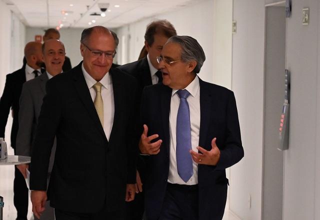 Robson Braga de Andrade conversa com Geraldo Alckmin (Divulgação/CNI)