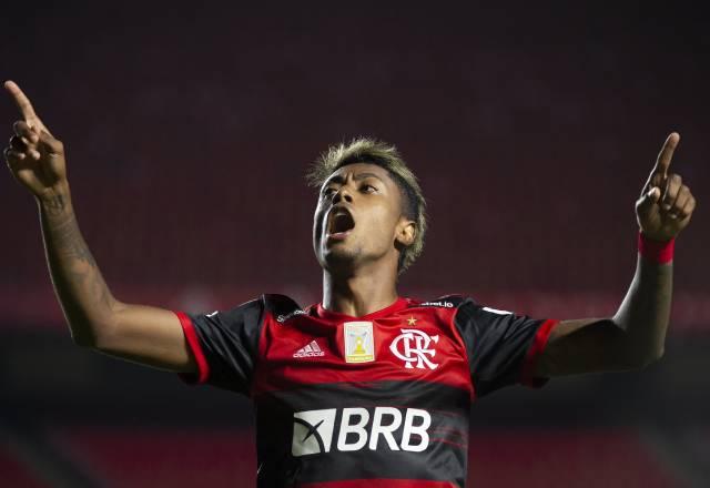 Bruno Henrique marcou o gol - Foto: Alexandre Vidal / CRF