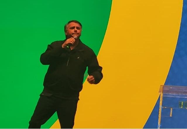 "Nada mais tem contra nós do que narrativas", diz o ex-presidente Jair Bolsonaro | Apolos Neto/Divulgação