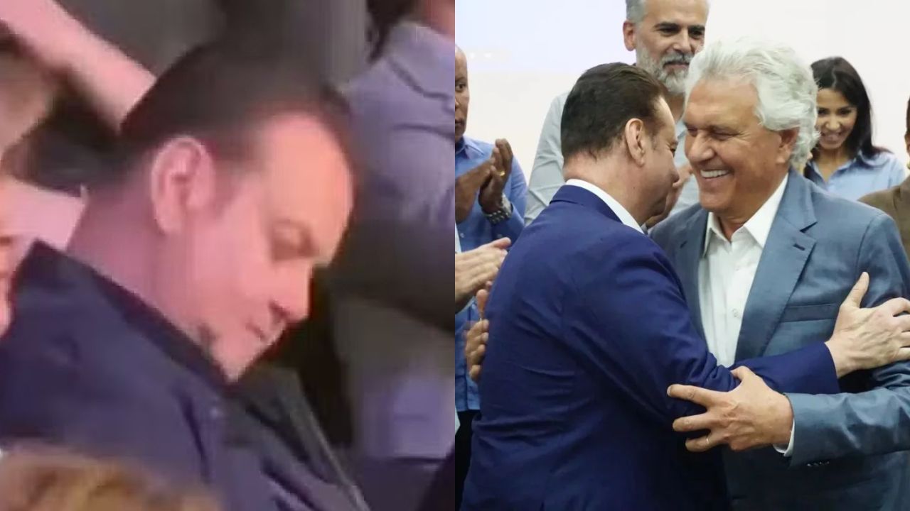 Caiado ironiza "cochilo" de Kassab em debate presidencial Caiado ironiza "cochilo" de Kassab em debate presidencial