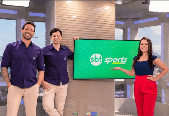 Venê Casagrande, Caio Caesar e Fernanda Maia comandam o SBT Sports Rio | Divulgação/Cleiton Silva   