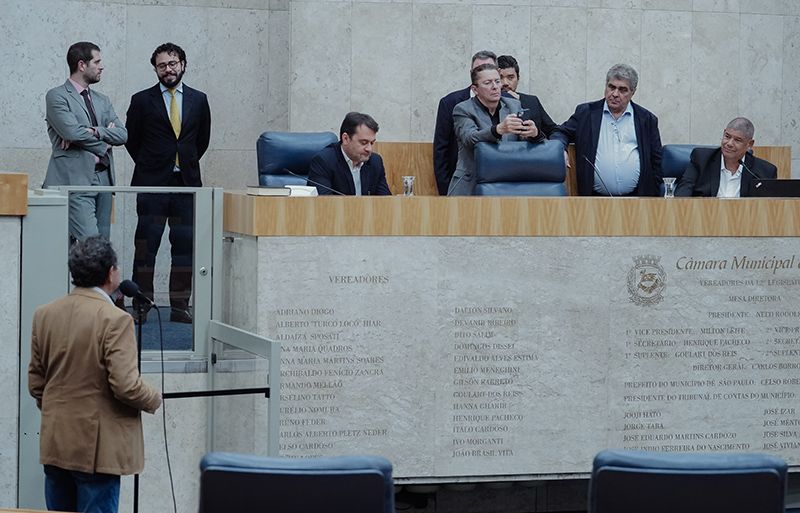 Plenário da Câmara dos Vereadores de São Paulo | Richard Lourenço/Rede Câmara