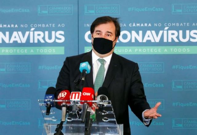 O presidente da Câmara, Rodrigo Maia. Foto: Najara Araujo/Câmara dos Deputados