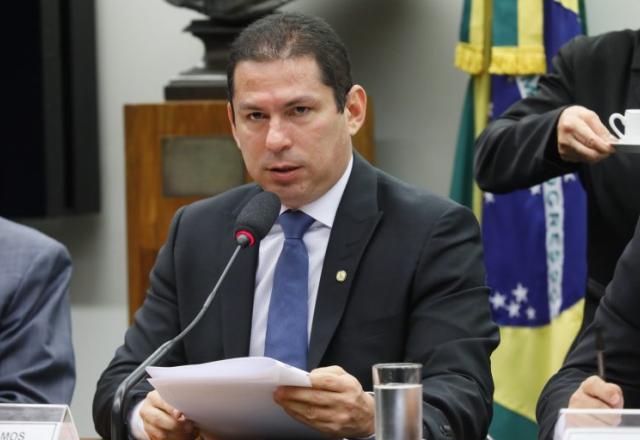 Marcelo Ramos fala ao microfone (Luis Macedo/Câmara dos Deputados)