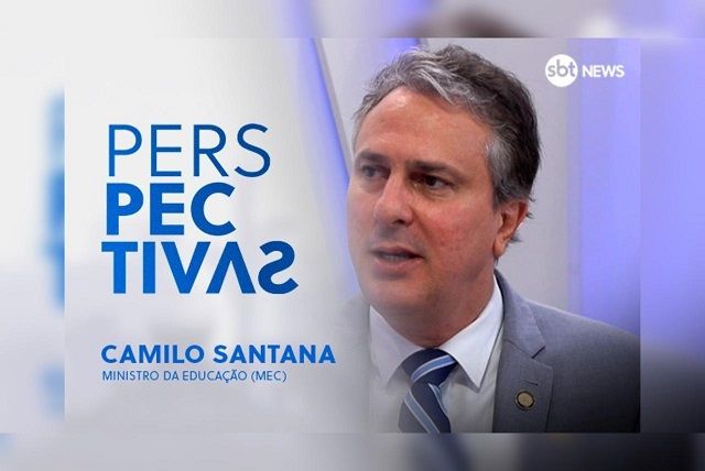 Ministro da Educação, Camilo Santana, é o convidado na reestreia do programa Perspectivas; assista