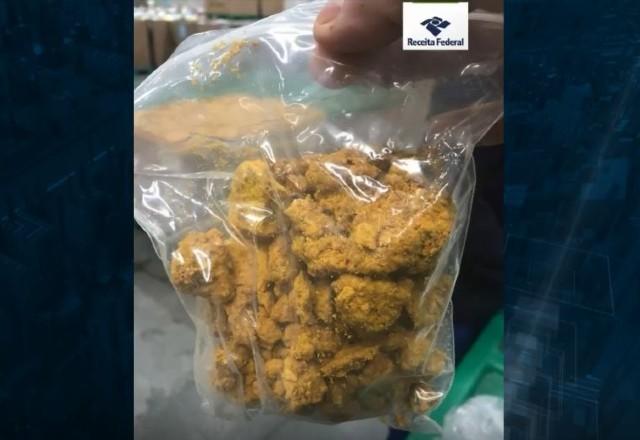 Canabinoide novo apreendido pela Receita Federal em Centro Internacional dos Correios em Pinhais
