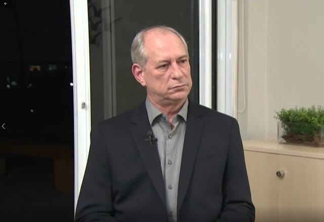 Candidato à presidência, Ciro Gomes é entrevistado pelo SBT Brasil | Reprodução SBT