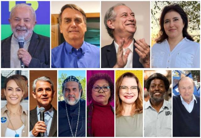 Candidatos à Presidência