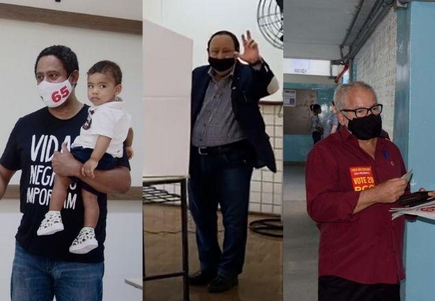 Candidatos votam em são paulo