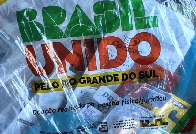 Donativos enviados por empresas brasileiras também foram desviados | Foto: reprodução/MP-RS