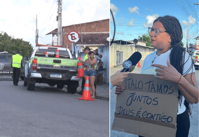 Fãs aguardam Hytalo Santos e marido em presídio de João Pessoa (PB); casal é investigado por exploração sexual de menores | Foto: reprodução 